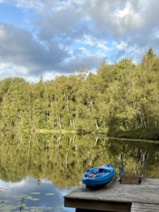 Al freden og privatlivet i vores store feriehus i det sydlige Sverige