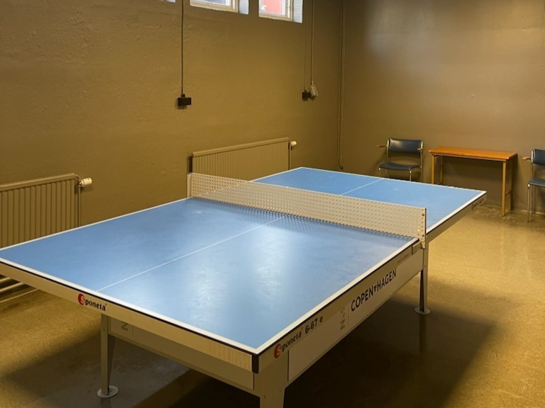 Bordtennisrum på Boafall Lodge