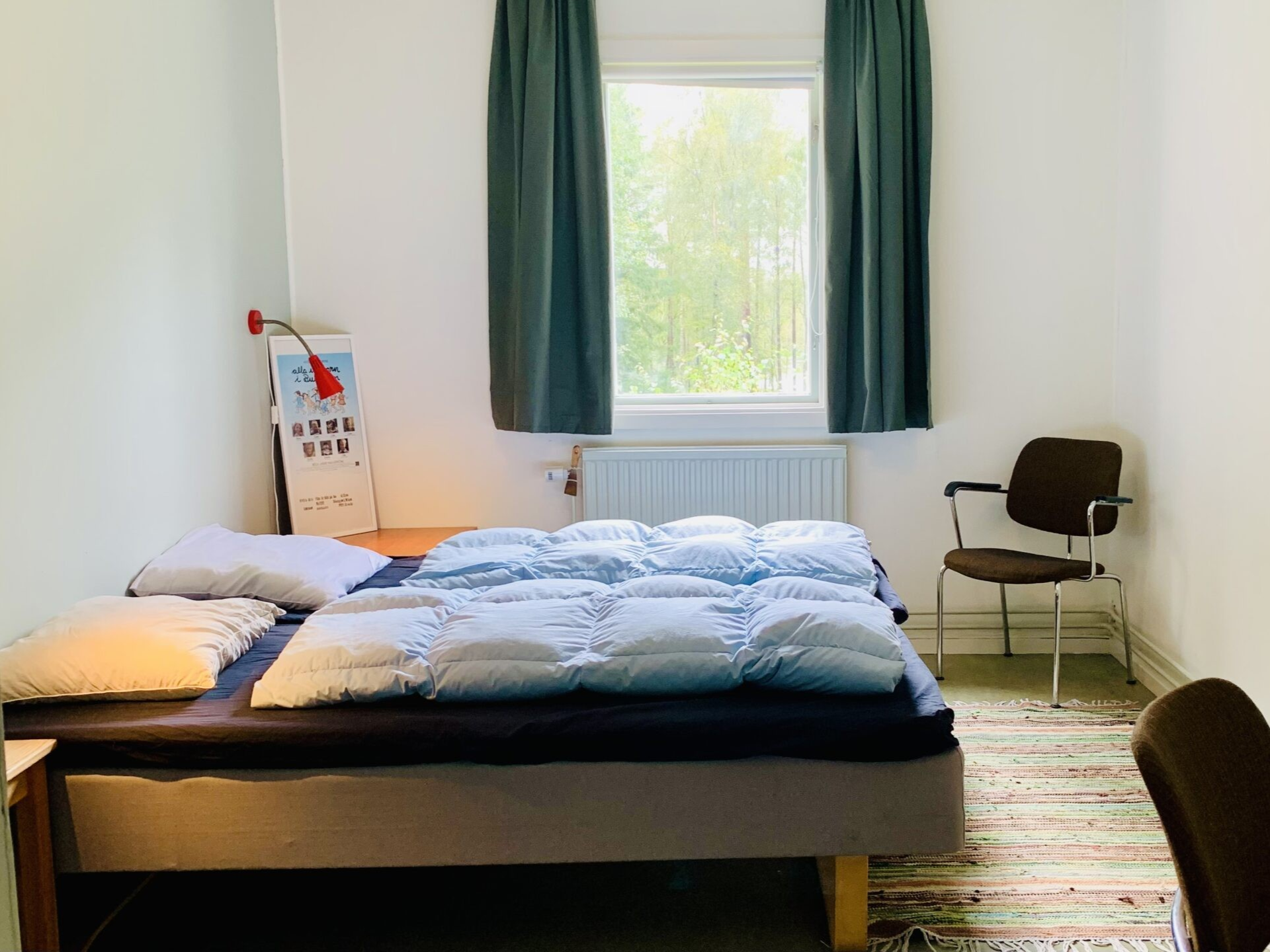 Soveværelse i feriehuset Boafall lodge