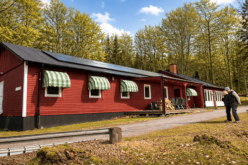 Markisen Boafall Lodge Ferienhaus Südschweden