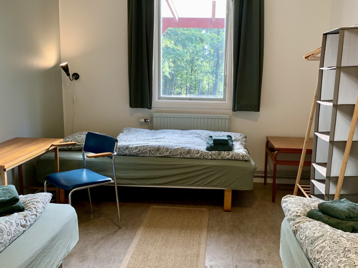 Soveværelse i feriehuset Boafall lodge