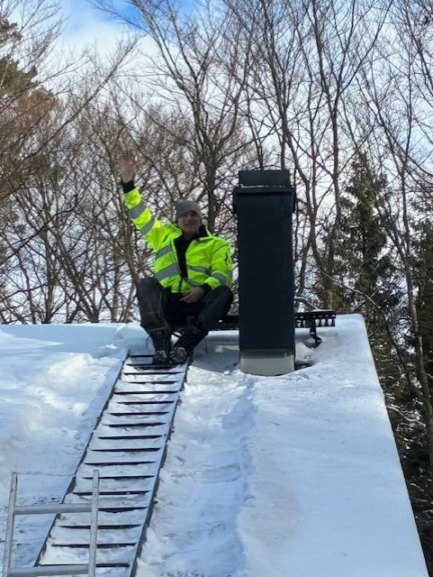 Stenfejning Boafall lodge Ferienhaus SüdschwedenII