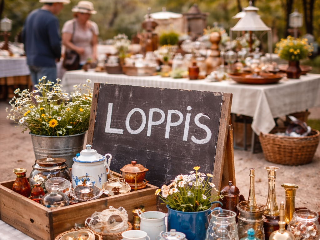 Loppis handlar i omradet till sommerhus-sydsverige-boafall-lodge