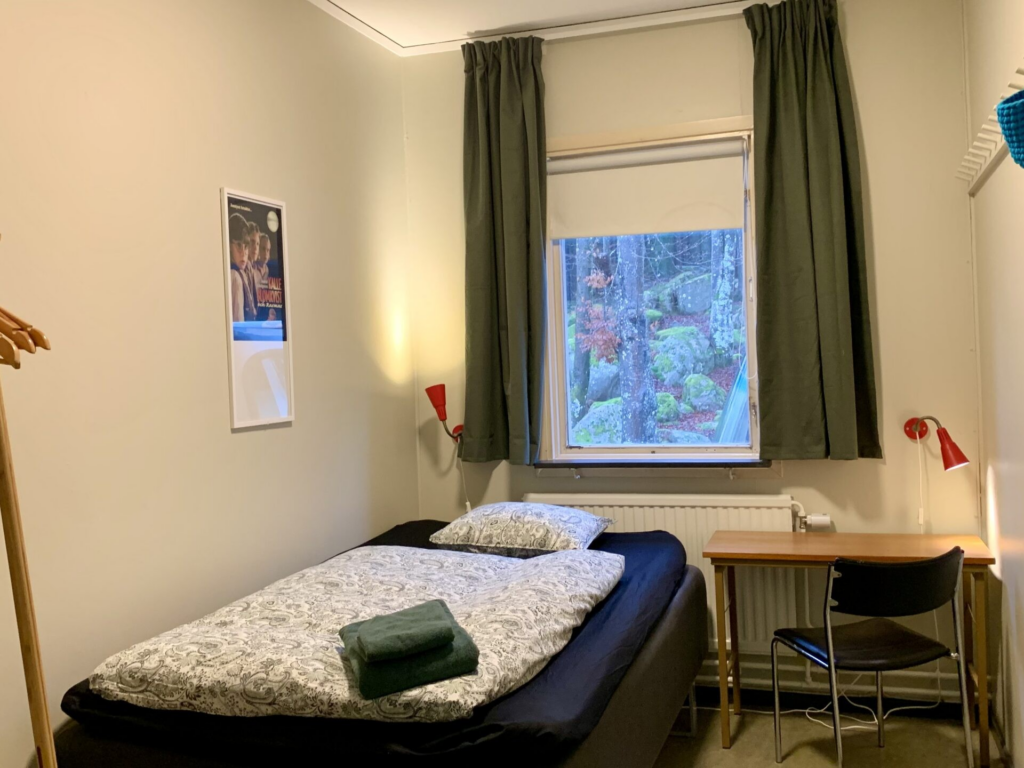 Soveværelse i feriehuset Boafall lodge