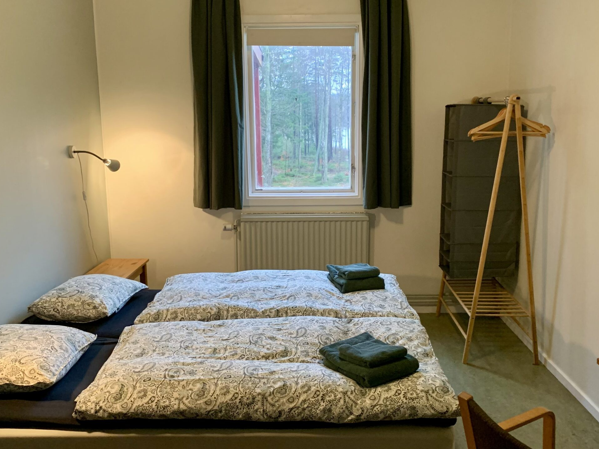 Soveværelse i feriehuset Boafall lodge