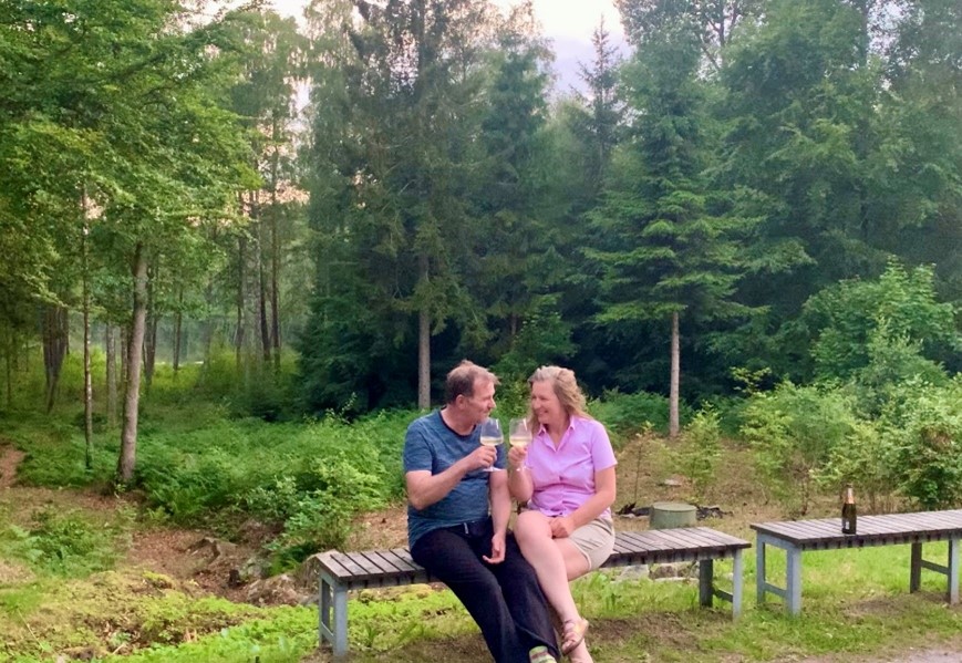 En skål for et år med Boafall Lodge